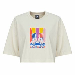 Rövid ujjú pólók New Balance ATHLETICS GRADIENT SHOES T-SHIRT kép