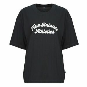 Rövid ujjú pólók New Balance LINEAR HERITAGE OVERSIZED T-SHIRT kép