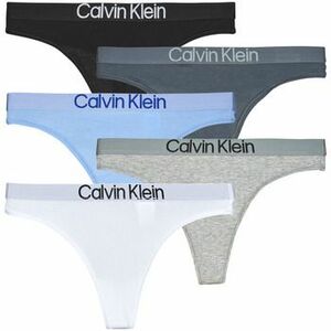 Stringek Calvin Klein Jeans THONG 5PK X5 kép