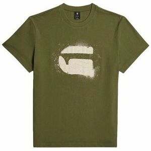 Rövid ujjú pólók G-Star Raw D26833 D101 SPRAY G LOGO R T kép