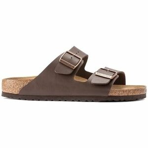 Szandálok / Saruk BIRKENSTOCK Arizona Birko-Flor Narrow - Dark Brown kép