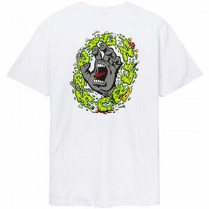 Rövid ujjú pólók Santa Cruz Slime scream t-shirt kép