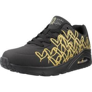 Rövid szárú edzőcipők Skechers UNO - GOLDEN HEART kép