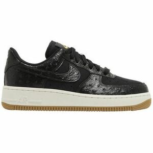 Rövid szárú edzőcipők Nike Air Force 1 Low '07 Black Ostrich Gum (Women's) kép