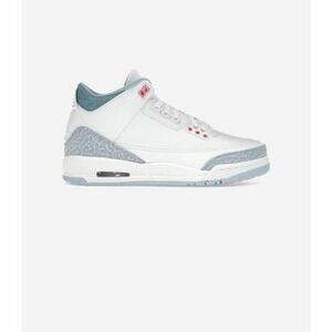 Rövid szárú edzőcipők Nike Jordan 3 Retro White Cobalt Bliss (GS) kép
