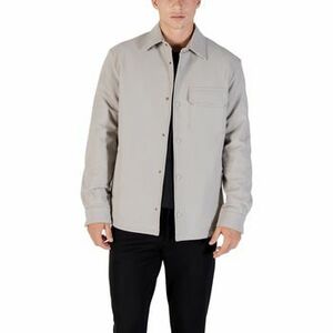 Hosszú ujjú ingek Antony Morato REGULAR FIT WITH LOGOED METAL BADGE MMSL00772-FA600297 kép