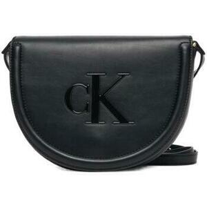 Válltáskák Calvin Klein Jeans RAISED CK SADDLE CROSSBODY LV04F3221G kép