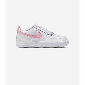 Rövid szárú edzőcipők Nike Air Force 1 Low White Medium Soft Pink (GS) kép