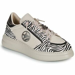 Rövid szárú edzőcipők Cetti C-1401-SRA-INV26-ZEBRA-NATURE-OFF-WHITE kép