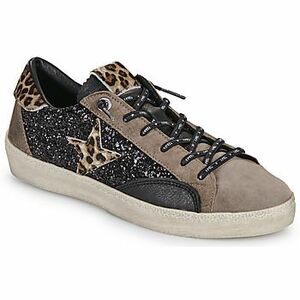 Rövid szárú edzőcipők Cetti C-1342-SRA-INV26-ANTE-GLITTER-NEGRO kép