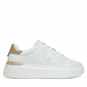 Sportcipők Tommy Hilfiger Chic Platform Gold FW0FW08817 Fehér kép