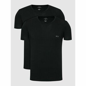 Armani Exchange 2 póló készlet 956004 CC282 07320 Fekete Regular Fit kép