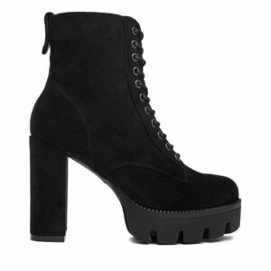 Bokacsizma DeeZee 23756-4-BLACK SU Fekete kép