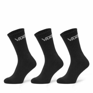 3 pár uniszex hosszú szárú zokni Vans VN000QBV Fekete kép