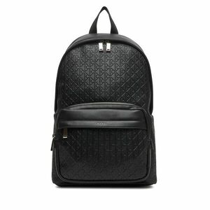 Hátizsák Calvin Klein Emblem Emboss Round Backpack LV04D3202G Fekete kép