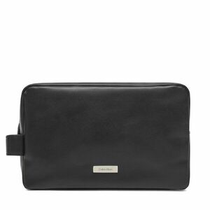 Smink táska Calvin Klein Plaque Dopp Kit LV04D1132G Fekete kép