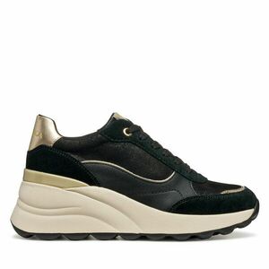 Sportcipők Geox D Spherica Ec13 D45WAA 0MA22 C9999 Fekete kép