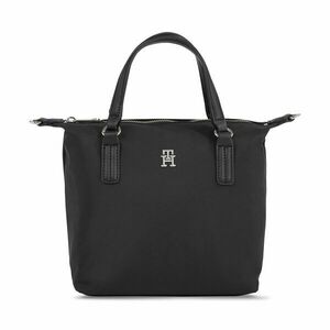 Táska Tommy Hilfiger Poppy Th Small Tote AW0AW15640 Fekete kép