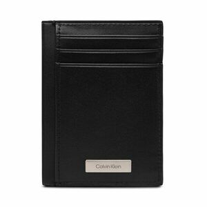 Bankkártya tartó Calvin Klein Plaque Ns Card Case LV04D1065G Fekete kép
