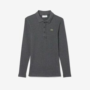 Hosszú ujjú galléros pólók Lacoste RIBBED COLLAR SHIRT kép