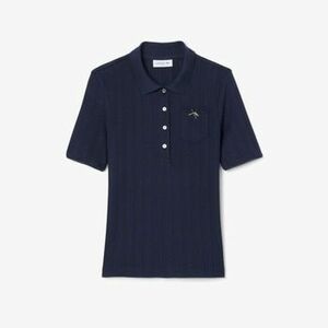 Rövid ujjú galléros pólók Lacoste RIBBED COLLAR SHIRT kép