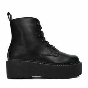 Bakancs DeeZee 12663-1 -BLACK PU Fekete kép