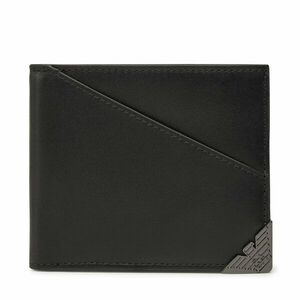 Kisméretű férfi pénztárca Emporio Armani EM000992 AF13671 UC001 Fekete kép