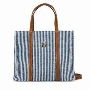 Táska Tommy Hilfiger Th Premium Beach Le Mini Tote AW0AW17208 Kék kép