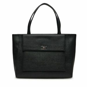 Táska Calvin Klein Ck Medium Shopper_Tex K60K613178 Fekete kép