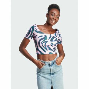 adidas Póló IM2566 Rózsaszín Loose Fit kép