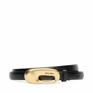 Női öv Calvin Klein Elongated Chucnhy Buckle 15Mm LV04F7022G Fekete kép