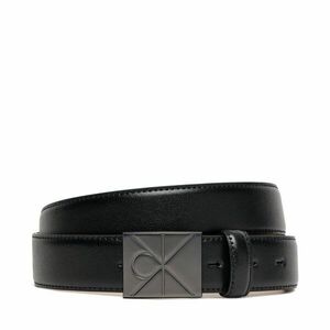 Férfi öv Calvin Klein Emblem Plaque Buckle 32Mm LV04D7046G Fekete kép