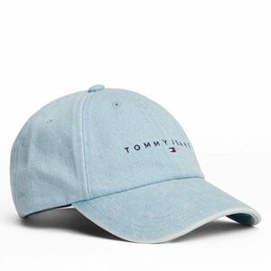 Baseball sapka Tommy Jeans Linear Denim Cap AW0AW17912 Kék kép