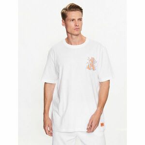 adidas Póló Graphic Glide T-Shirt IB1403 Fehér Loose Fit kép