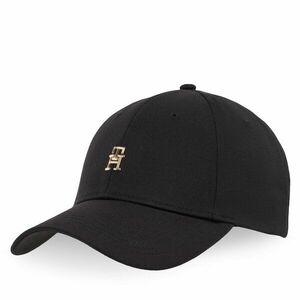 Baseball sapka Tommy Hilfiger Elevated Chic Cap AW0AW17128 Fekete kép