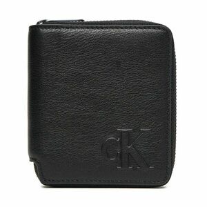 Kisméretű férfi pénztárca Calvin Klein Ck Zip Billfold LV04D1077G Fekete kép