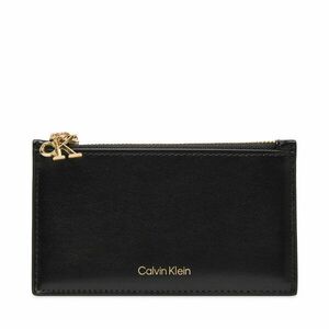 Bankkártya tartó Calvin Klein Ck Zip Cardcase 6Cc LV04F1076G Fekete kép