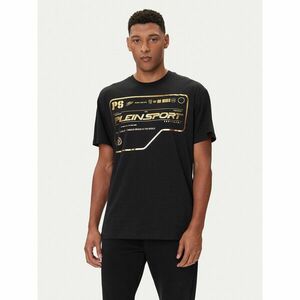 Plein Sport Póló FAEC MTK8373 STE001N Fekete Loose Fit kép
