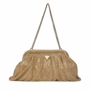 Táska Guess Zalina Mini HWRP93 50710 Arany kép