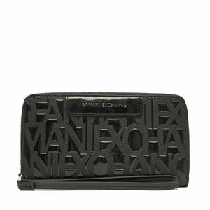 Nagy női pénztárca Armani Exchange XW001606 AF17290 UC001 Fekete kép