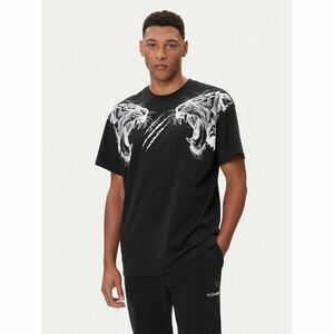 Plein Sport Póló FAEC MTK8360 STE001N Fekete Loose Fit kép