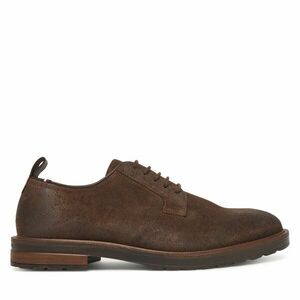 Félcipő Tommy Hilfiger Cleated Derby FM0FM05770 Barna kép