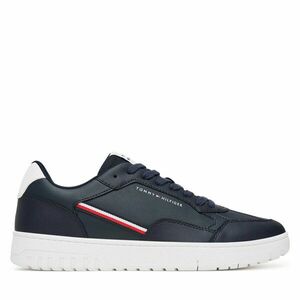 Sportcipők Tommy Hilfiger Th Basket Core Stripes FM0FM05631 Sötétkék kép