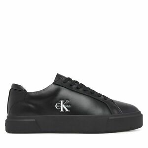 Sportcipők Calvin Klein Basket Cupsole Laceup Lth Ml YM0YM01460 Fekete kép