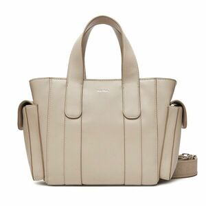 Táska Calvin Klein Webbing Strap Small Tote LV04F3290G Ekru kép