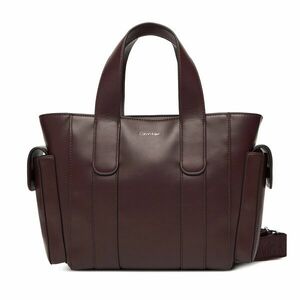 Táska Calvin Klein Webbing Strap Small Tote LV04F3290G Bordó kép