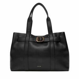 Táska Calvin Klein Buckle Medium Tote LV04F3294G Fekete kép