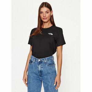 The North Face Póló Foundation Graphic NF0A86XN Fekete Regular Fit kép