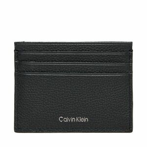 Bankkártya tartó Calvin Klein Foil Emboss Ew Card Case LV04D1060G Fekete kép