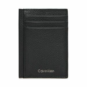 Bankkártya tartó Calvin Klein Foil Emboss Ns Card Case LV04D1061G Fekete kép